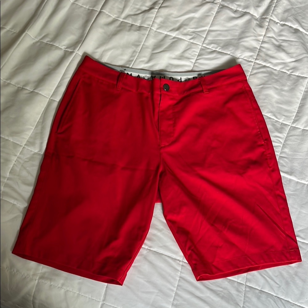 Puma Red SE Way 1 Golf Shorts